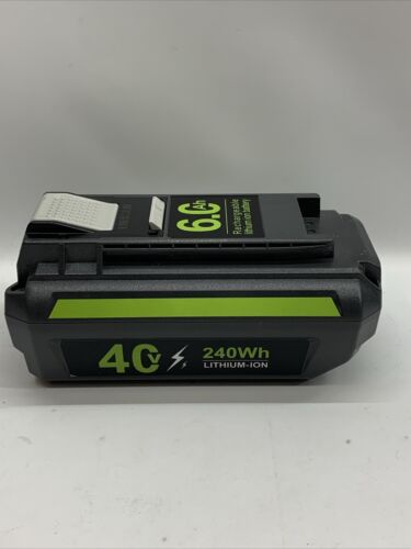 For Ryobi 40V 6 Ah Hight Capacity Li-ion Battery OP4040 OP4015 OP40261 OP4026