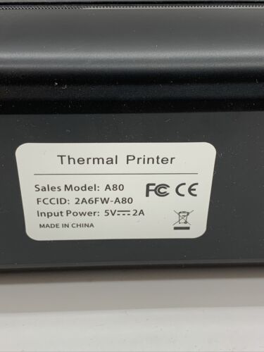 Portable Printer Wireless for Travel Bluetooth Thermal Printer Support 8.5" X 11