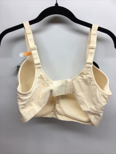 Bali Bra Comfort Revolution Wire-Free Bra Light Beige Swirl DF3463 Size 40DD