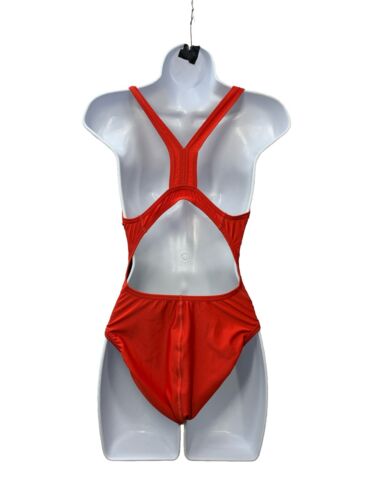 Speedo Women's Swimsuit One Piece Prolt Super Pro Solid Adult Size 10/36 Red