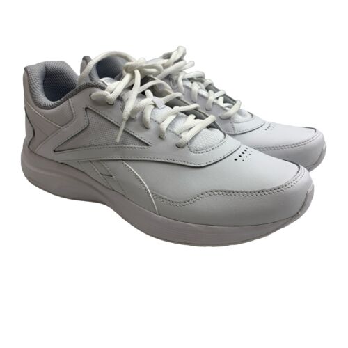 Reebok Walk Ultra 11.5 DMX MAX Womens Shoe White Lace-up Walking Running Sneaker