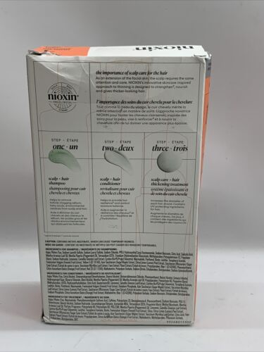 NIOXIN System 4 Kit (10.1oz Cleanser / 10.1oz Scalp Therapy / 3.38oz Treatment)