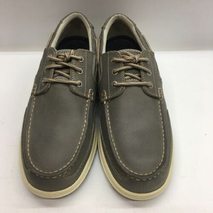 Dockers Men's Beacon Grey Boat Shoe Lace-up Deck Shoe Size 11M Leather 90-38625