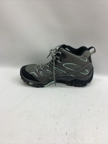 Merrell Women's Moab 2 Mid Gore-tex Hiking Boot Grey Sedona Sage Lace-up Size 8