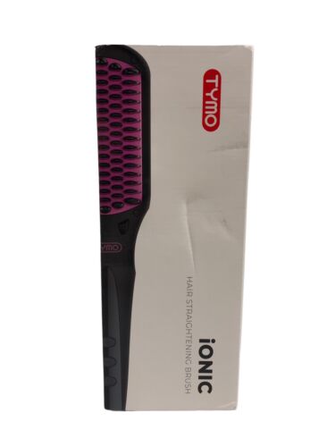 Tymo Ionic Plus Hair Straightener Brush Ionic Plus Straightening Brush Black