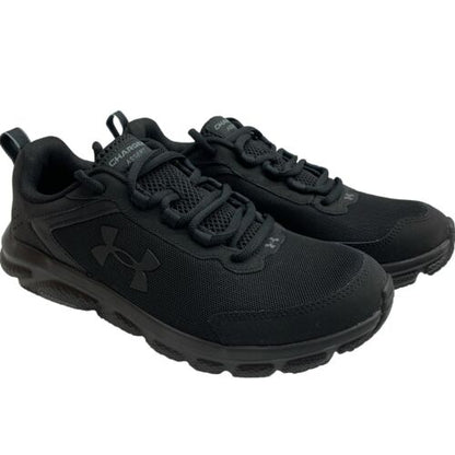 UNDER ARMOUR Men Shoes UA Charged Assert 9 Black Lace-up Walking RunninggSneaker