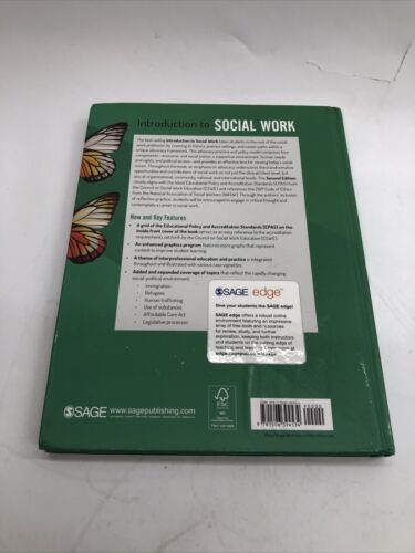 Introduction to Social Work: An Advocacy-Based Profession Hardcover 2nd Edition