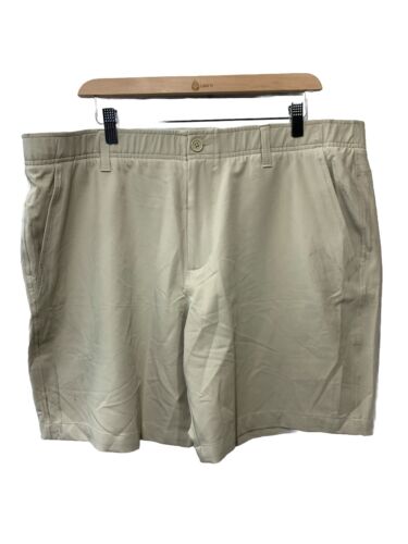 Under Armour Men's Drive 8 Inch Shorts Tan 1388040 Size 40 Durable with Pockets