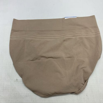 Warner's A2109 Womens Beige No Muffin Top Hi Cut Brief Underwear Panties Size XL