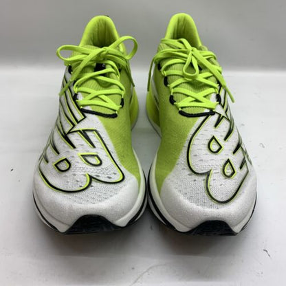 New Balance FuelCell SuperComp Elite v3 Mens Size 12 White Neon Shoes MRCELCT3