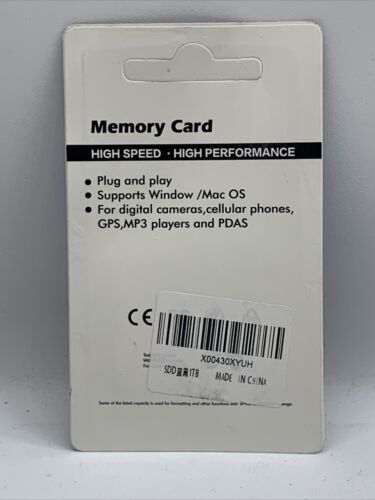 1024GB Micro SD Ultra + Adapter Memory Card High Speed High Performance Class 10