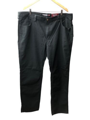 Wolverine Mens Black Cotton Blend 5 Pocket Long Pant W1207990-003 with Pockets