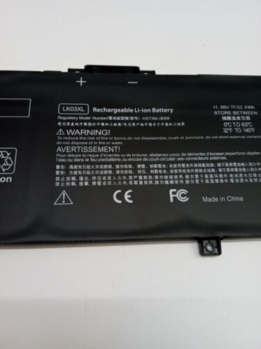 11.55V Laptop Rechargeable Li-ion Battery LK03XL 52.5Wh HSTNN-IB8M for HP ENVY