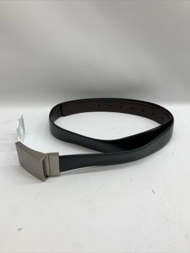 Calvin Klein Mens Belt Black Size M 34/36 Modern for Casual Formal Classic Style