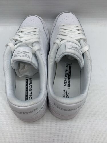 Man's Sneakers Reebok Court Advance Shoes 131488131 Size 9 Lace-up White - USED