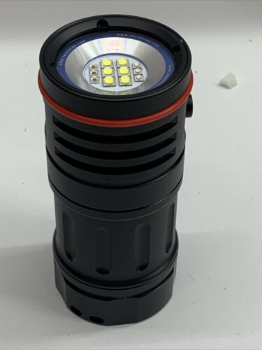 Trustfire DF50 6500LM Scuba Diving Lights Video Flashlight Underwater 70M Torch