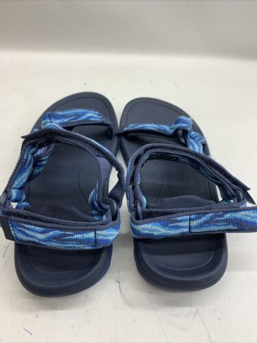 Teva Kids Hurricane XLT2 Outdoor Hiking Sandals Waves Mood Indigo Blue Size 3