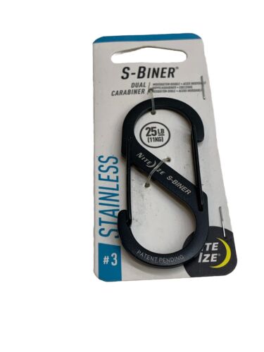 Assorted Nite Ize S-Biner Stainless Steel Dual Carabiner Stainless - Lot Of 18