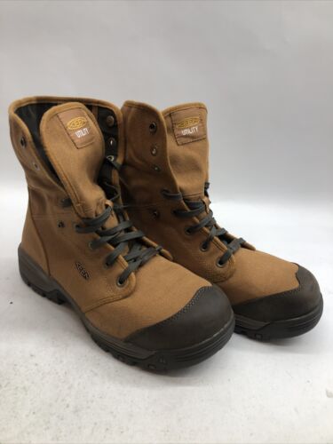 KEEN Utility Roswell Boots Men's Mid Height ASTM F2413-18 Size 10.5EE Composite