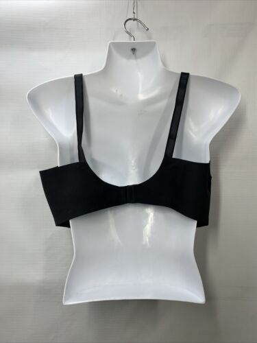 Warners No Side Effect Full-Coverage Contour Bra 1356 Black Underwire Size 36D