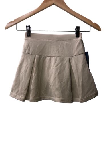 Izod Schoolwear Pull-on Waistband Scoote Skirt Short Size 5 Regular Juniors Tan