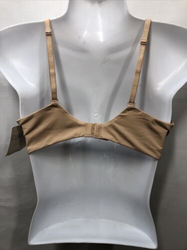 Calvin Klein QP1428 "Women's Form" Push Up Microfiber Bra Beige Size 34C QP1428O