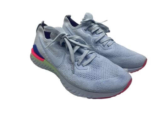 Nike Shoes Epic React Flyknit 2 Hydrogen Blue 2019 Men’s Size 10 Lace-up Sneaker