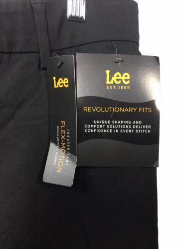 Lee Womens Ultra Lux Comfort Flex Motion Trouser Pant Black 10 Short MC-7301836