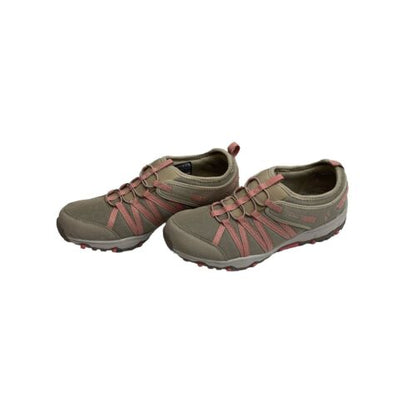 Skechers Seager Hiker Women's Hiking Shoes Taupe Vegan Memory Foam Size 10