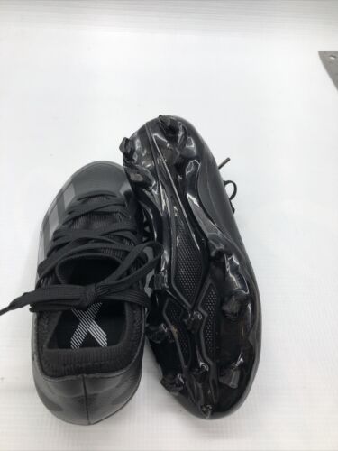 Adidas Crazy Fast Kids 12.5 Black Ground Cleats Shoes Soccer Athletic Sneaker