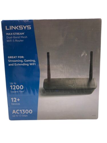 Linksys Mesh Wifi 5 Router Dual-Band 1,200 Sq. ft Coverage Supports Guest MR6350