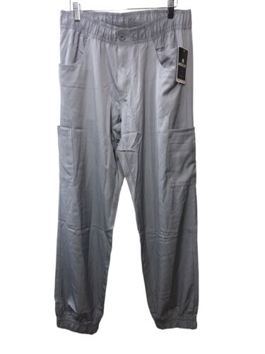 Medi Chic Scrub Long Pants Regular Mens Size M Gray With Pockets Gray 9900.9903