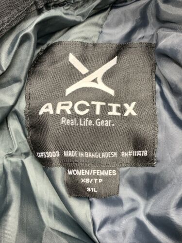 Arctix Women's Insulated Snow Long Pant Black 1800-00-XS Size XS Reg Inseam 31