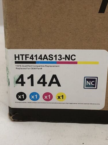 Mooho Compatible Replacement Toner-Cartridge HTF414AS13-NC for HP 414A No Chip