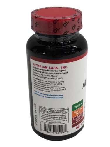 Olympian Labs Alpha Lipoic Coenyme COQ10 200 mg Heart Health Support 60 Capsule