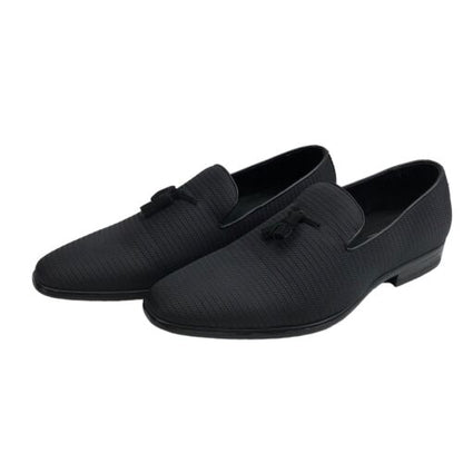 Stacy Adams TAZEWELL Slip On Loafers Dress Shoes 25343 Black Size 11M Slip-on