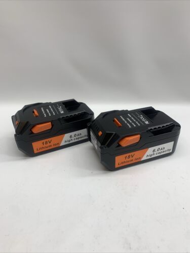 18V For RIDGID R840085 R840087 18 Volt 6000mAh Hyper Lithium-Ion Battery R840083