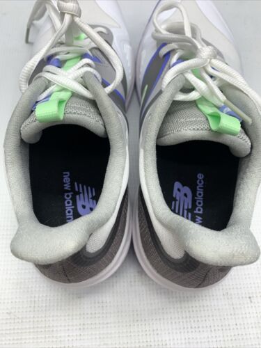 New Balance Women's 796V3 D Width Tennis Shoes Lace-up Size 8 White/Gray/purple