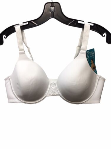 Vanity Fair Beautiful Benefits Contour Back Smoother Bra 76380 Size 38C White