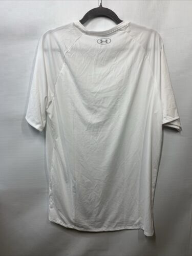 Under Armour Men's Tech 2.0 Short Sleeve T-Shirt 1326413 Loose White Size L