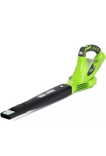 Greenworks 40V 150 MPH Variable Leaf Cordless Blower, Green Battery Not included