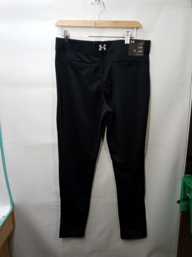 Under Armour Utility Tapered Fit Youth Boys Baseball Pants Size Youth XL Black