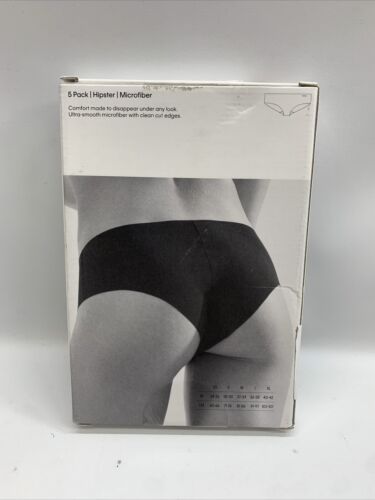 Calvin Klein Women Invisibles Seamless Hipster Underwear Size Small Beige 5 Pack