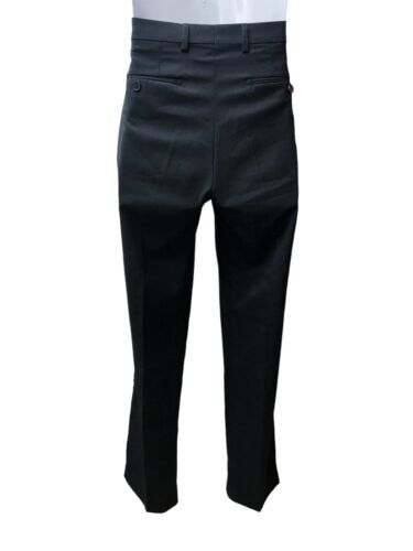 Jerome Navy Calvin Klein Dress Formal Pant 31W x 30L Black Straight with Pockets