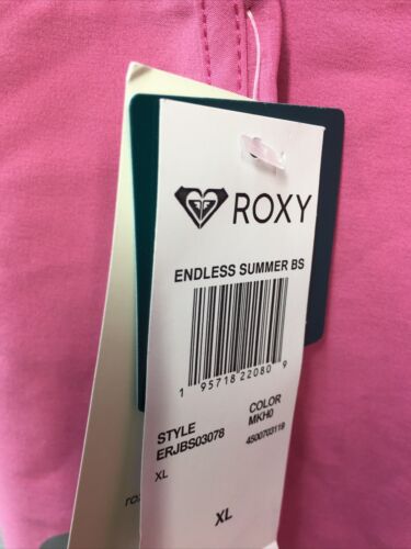 ROXY Endless Summer 2" Boardshorts Pink Pull On Underpants Shorts XL ERJBS03078