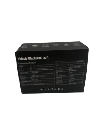 Prilotte 1080 Full High definition Three Channel Dash Cam Black BlackBox DVR