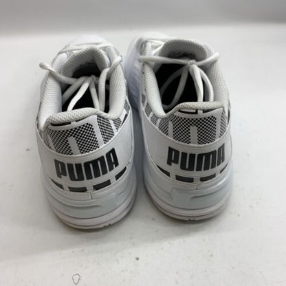 Puma Viz Runner Repeat Wide Running  Mens White Sneakers Athletic Shoes Size 9.5