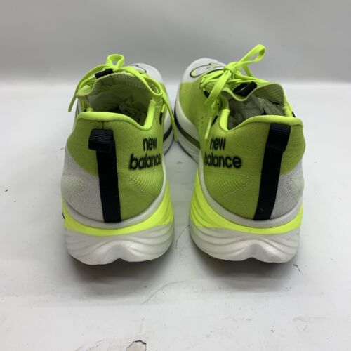 New Balance FuelCell SuperComp Elite v3 Mens Size 12 White Neon Shoes MRCELCT3