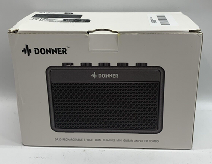 Donner DA10 Wireless Guitar Amplifier 5W Electric Mini Travel Amp BatteryPowered