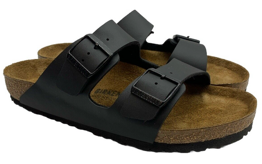 Birkenstock Unisex Arizona Oiled Leather Sandals 0051791 Open Toe Black Size 10